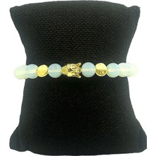 Kadın Esnek Misinalı Doğal Taş Bileklik