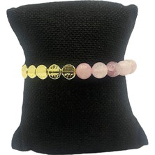 Kadın Esnek Misinalı Doğal Taş Bileklik