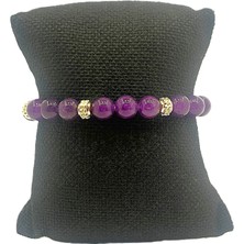 Kadın Esnek Misinalı Doğal Taş Bileklik