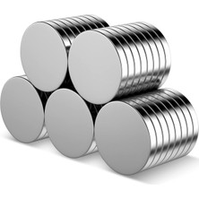 Hdg Neodyum Mıknatıs Dekoratif Magnet Güçlü Çekim 12 x 1.5  mm