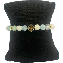 Kadın Esnek Misinalı Doğal Taş Bileklik