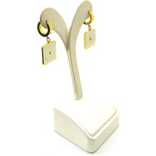 Kadın Sallantı Çelik Küpe