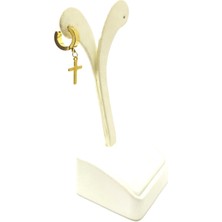 Kadın Sallantı Çelik Küpe