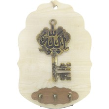 Ahşap Anahtarlık Duvar Süsü