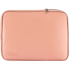 Los Caja 14" Inç Su Geçirmez ve Fermuar Özellikli Pudra Macbook Çantası