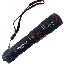 Tarez WS-4400 Tüfek Bağlantılı Avcı Feneri Süper Parlak LED Şarjlı Avcı Feneri 1500 Lümen