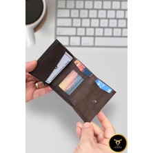 Vanilla Collection Alcantara Deri Erkek Otomatik Mekanizmalı Geniş Para Bölmeli Cüzdan Kartlık Rfıd Hırsızlık Korumalı