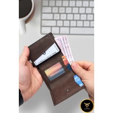 Vanilla Collection Alcantara Deri Erkek Otomatik Mekanizmalı Geniş Para Bölmeli Cüzdan Kartlık Rfıd Hırsızlık Korumalı