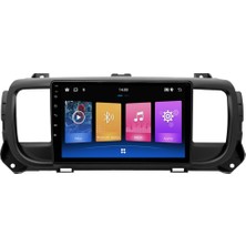 SmartGO Citroen Jumpy Android Multimedya Sistemi (2017-2024) 4+64 GB Lüks Ekran  Wİ-Fİ (Yazılımsal)
