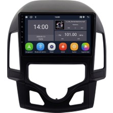 SmartGO Hyundai I30 Android Multimedya Sistemi (2008-2011) Dijital Klima 4+64 GB  Wİ-Fİ (Yazılımsal)