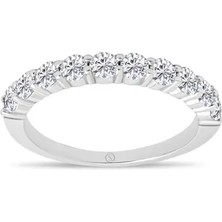 Safir Kuyumculuk 0,70 Ct Pırlanta Yarımtur Yüzük