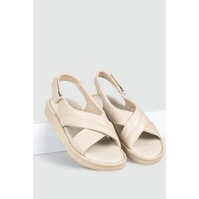 Forelli Ceyo 9986-3 Kadın Sandalet - BEJ