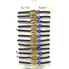 12’şerli  Ayarlanabilir Ipli Unisex Bijuteri Bileklik Seti