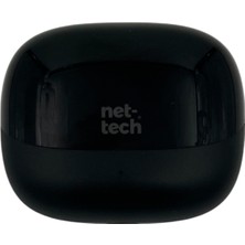 Nettech Earpuds Wireless Şarj Siyah Kablosuz Kulak Içi Kulaklık(Çift Telefon Desteği + Aktif Gürültü Önleme)