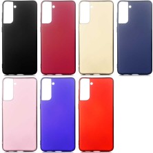 ZORE Galaxy S21 Kılıf Premier Silikon Kapak-Rose Gold
