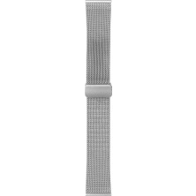 ZORE Xiaomi Amazfit Pace Uyumlu Krd-85 22mm Metal Kordon - Siyah