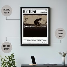 Orenda Art Linkin Park - Meteora Albüm / Çerçeveli Poster Tablo