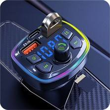 20W Telefon Araç Araba Çakmaklık Bluetooth Kablosuz Müzik Görüşme USB 3 In 1 Telefon Şarj