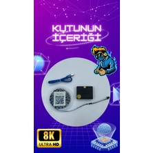 Agnesgp Pc Hue Gradient Ambilight Box LED Dahil Ekran Boyutları (27" ile 29" Inç Arası)