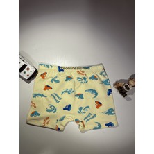 Erkek Çocuk Boxer 6-7 Yaşa Özel %95 Pamuklu %5 Likralı