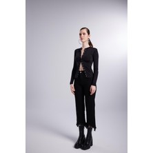 Swan Jean Pantolon Siyah