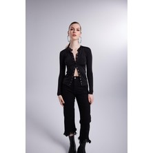 Swan Jean Pantolon Siyah