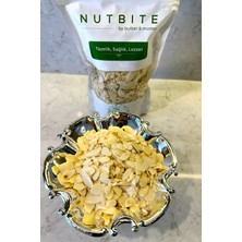Nutbıte Premium File Badem 500GR - Taptaze Yeni Mahsül - Gurme Serisi - Çiğ & Tuzsuz - Dilimlenmiş Badem