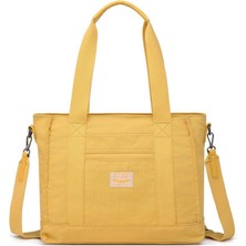 Smart Bags Exclusive Kanvas Kumaş Kadın Omuz Çantası 1326