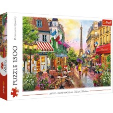 Trefl, Puzzle, Charme Of Paris, 1500 Parça, Yetişkinler ve 12 Yaşından Büyük Çocuklar Için