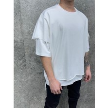 Beyaz Oversize Tshirt