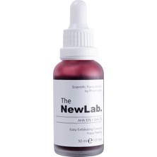 The NewLab. Canlandırıcı & Cilt Tonu Eşitleyici Kırmızı Peeling Serum 30 ml (AHA 10% BHA 2%)