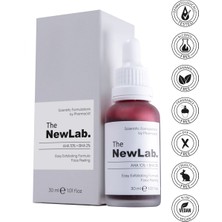 The NewLab. Canlandırıcı & Cilt Tonu Eşitleyici Kırmızı Peeling Serum 30 ml (AHA 10% BHA 2%)