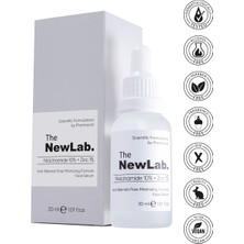 The NewLab. Gözenek Sıkılaştırıcı Ve Sivilce Karşıtı Cilt Bakımı Serumu 30 ml (NİACİNAMİDE 10% ZİNC 1%)