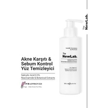 The NewLab. Yağlı Ve Akneye Eğilimli Ciltler Için Temizleme Jeli 200 ml (%0.5 SALİCYLİC ACİD, NİACİNAMİDE)