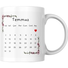 Mug Station Sevgililer Günü Özel Kişiye Özel Fotoğraflı & Yukarı Bak Film Temalı Kupa Bardak