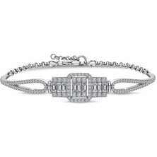 925 Ayar  Gümüş Baget Bileklik