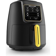 Karaca Airfry-Fritöz Yoğurt Yapma- Fırın/ızgara-Tam 6 Pişirme Fonksiyonuyla 4 Litre Hacim+ Pişirme Kağıdı