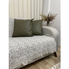 Livory Home 170 x 220  cm  Pamuklu Koltuk,çekyat Örtüsü Geo