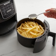 Karaca Airfry-Fritöz Yoğurt Yapma- Fırın/ızgara-Tam 6 Pişirme Fonksiyonuyla 4 Litre Hacim+ Pişirme Kağıdı