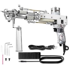 Tufty 30-45 mm High Duo Cut Pile Tufting Makinesi (Tabancası)