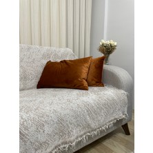 Livory Home 170 x 220  cm  Pamuklu Koltuk,çekyat Örtüsü Pied