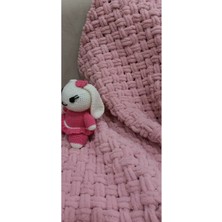 Livory Home El Yapımı Alize Bebek Battaniyesi Bej