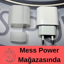 Iphone 15-16 Pro/promax Tam Uyumlu 20W Hızlı Şarj CIHAZI+60W Type-C Şarj Kablosu Mess Power Mağazası