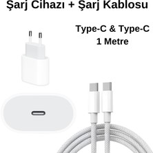 Iphone 15-16 Pro/promax Tam Uyumlu 20W Hızlı Şarj CIHAZI+60W Type-C Şarj Kablosu Mess Power Mağazası