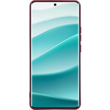 4U Sky Xiaomi Redmi Note 14 Pro+ 5G Kılıf Tpu Geri Yumuşak Çizilmez Fiber Astar Telefon Kapağı-Şarap Kırmızısı Için (Yurt Dışından)