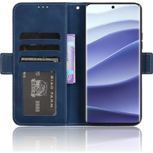 4U Sky Xiaomi Redmi Note 14 Pro+ 5G-Note 14 Pro 5G Çoklu Kart Yuvalı Telefon Cüzdan Kapağı-Mavi (Yurt Dışından)