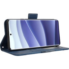 4U Sky Xiaomi Redmi Note 14 Pro+ 5G-Note 14 Pro 5G Çoklu Kart Yuvalı Telefon Cüzdan Kapağı-Mavi (Yurt Dışından)