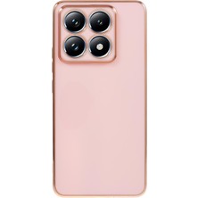 4U Sky Xiaomi 14T Pro Kılıf Için Tpu Slim Fit Darbeye Dayanıklı Telefon Kapağı 6D Galvanik-Pembe (Yurt Dışından)