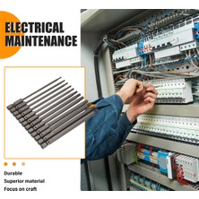 Dawn 13 Adet 100MM Torx Uzun Tornavida Ucu Seti, Manyetik Uç Seti T6-T40, 1/4 Inç Altıgen Şaftlı Elektrikli Aletler (Yurt Dışından)