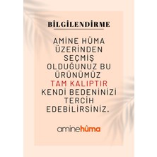 Amine Hüma Kayra Tesettür Abiye Lacivert